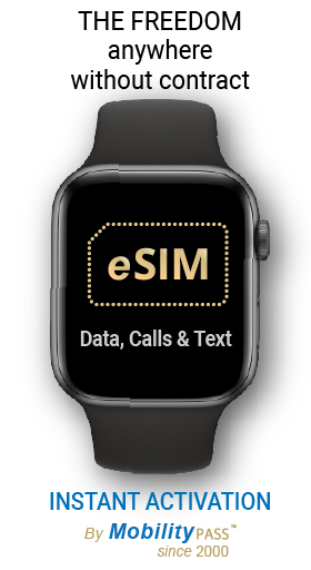 MobilityPass Nomadic eSIM iPhone dual SIM